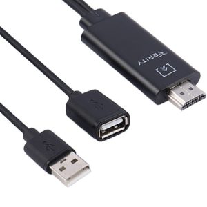 کابل تبدیل وریتی Verity V-HD14 USB To HDMI 2m VERITY V-HD14 USB TO HDMI 2M CABLE