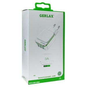 شارژر Gerlax مدل GA-11 همراه با کابل تایپ سی