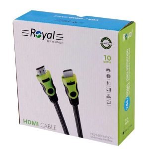 کابل HDMI رویال به طول 10 متر Royal Cable 10M