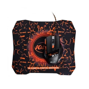 موس گیمینگ کایزر مدل K-1000 به همراه موس پد