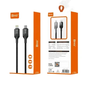 کابل USB-C به لایتنینگ بیوا مدلc-03CL طول 1.2متر