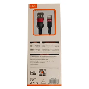 کابل USB به Lightning بیوا (Biva) مدل C-16L طول 1.2 متر